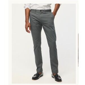 J.CREW Flex Slim-fit Chino Pants 29x32 Grey NEW Casual Cotton Stretch H3167